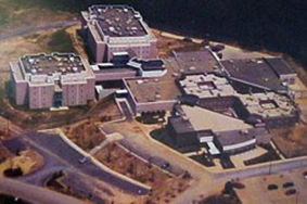 Arial view of the Floyd County Jail