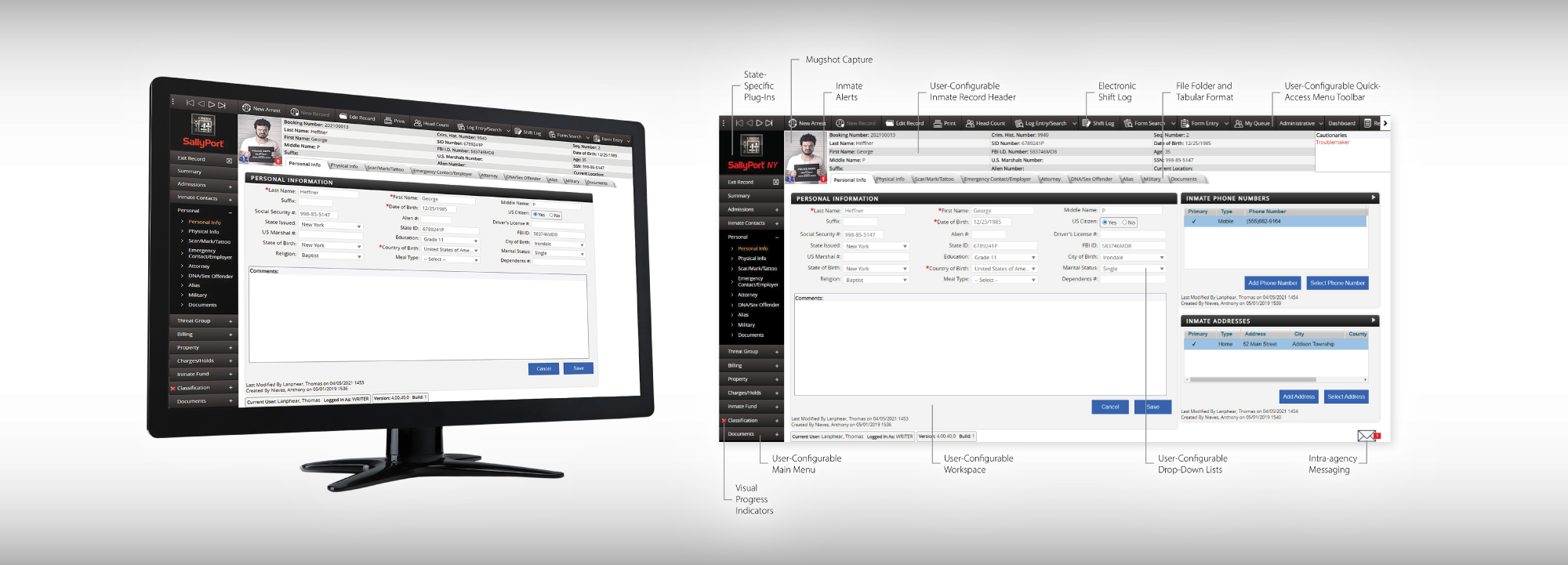 SallyPort Jail Management System