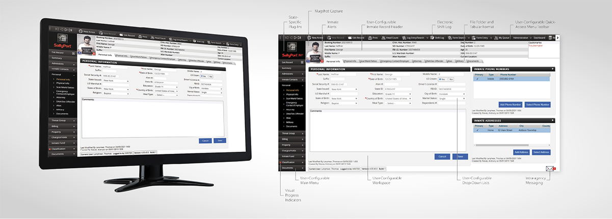 SallyPort Jail Management System